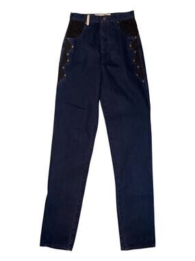 Vintage Panhandle Slim Western Jeans Women's Size 11 High Rise Two Tone